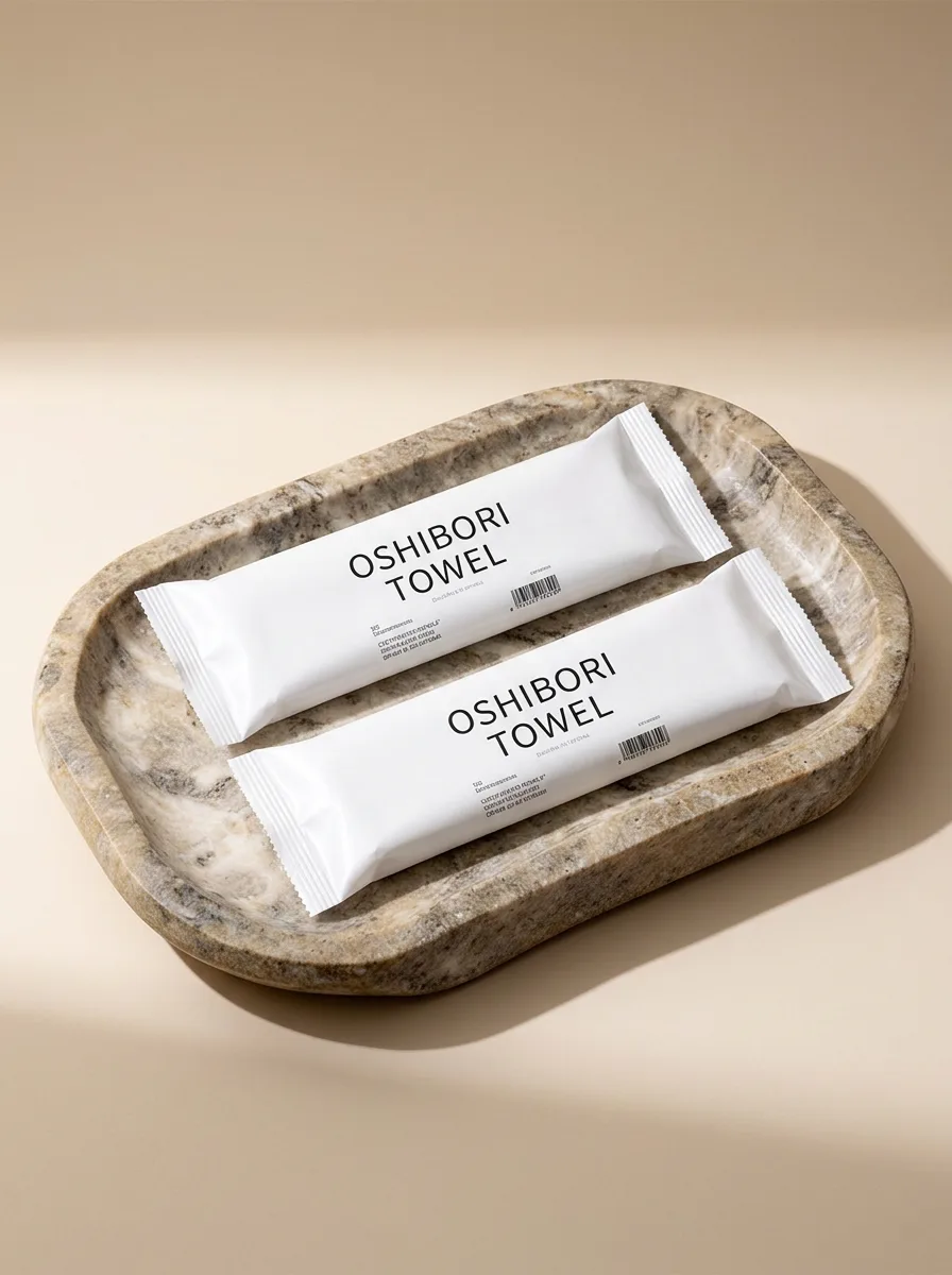 Oshibori towels for restaurants and hotels