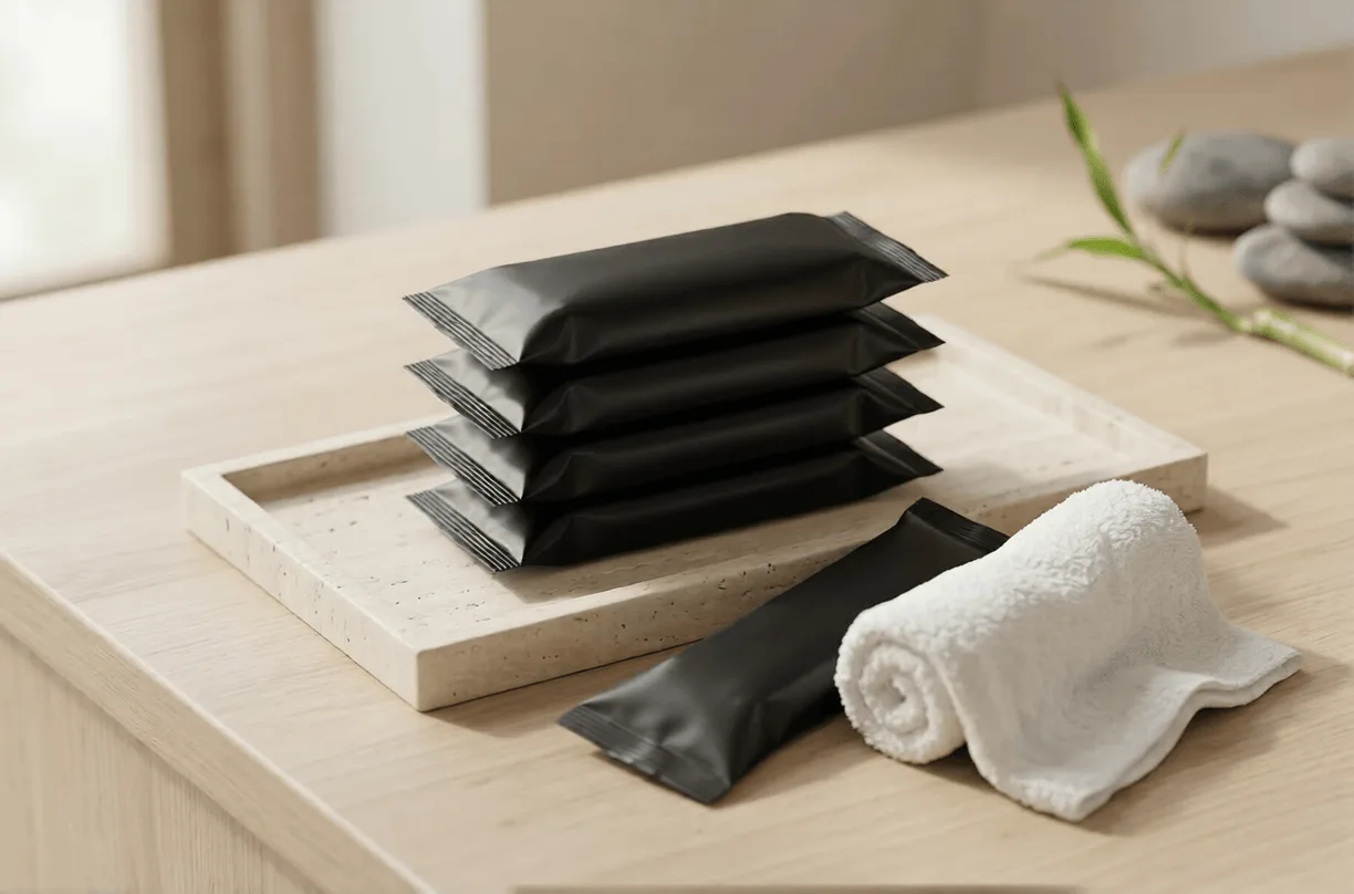 Oshibori towels for home self-care